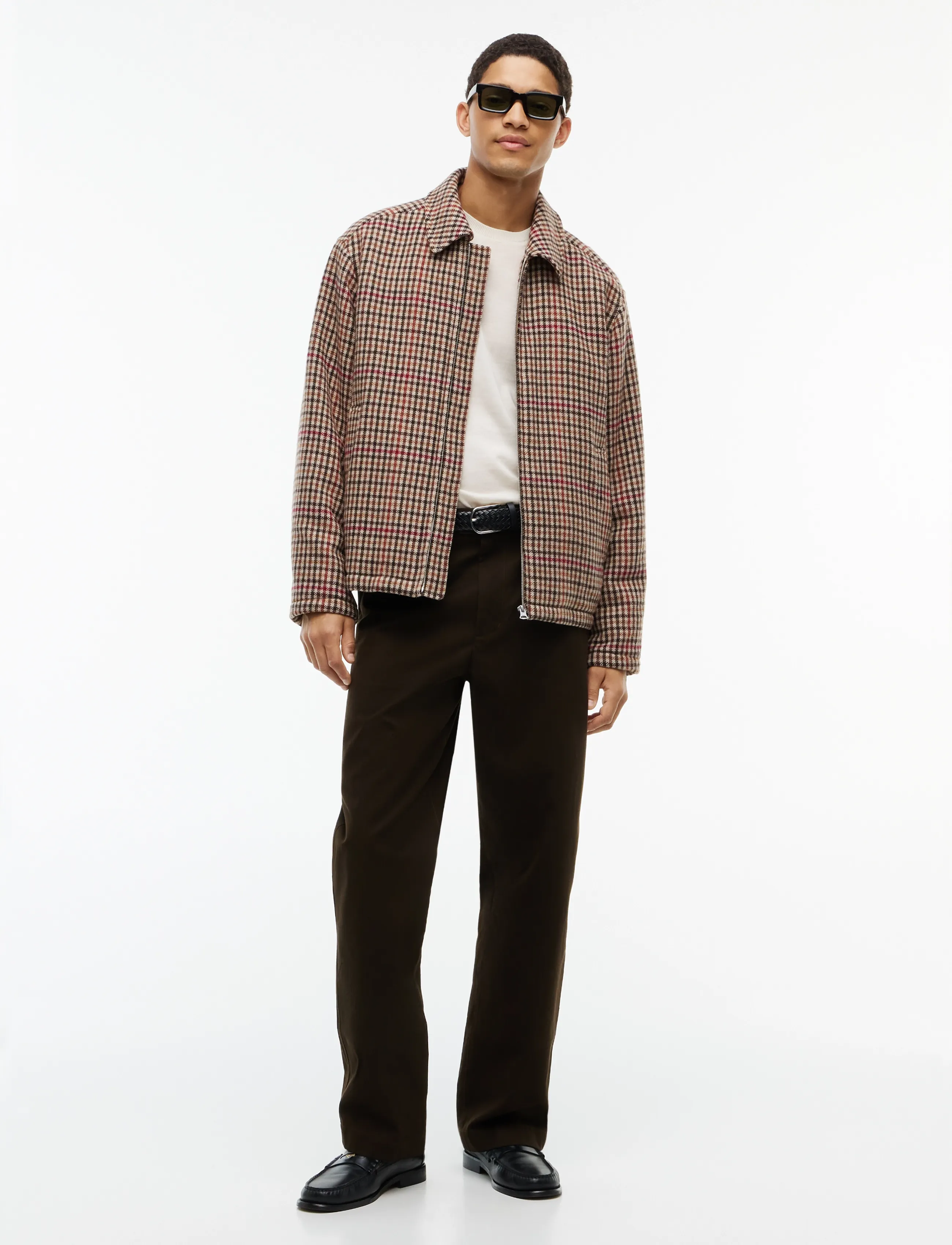 Tommy Hilfiger - WOOL CHECK IVY - brown check - 4