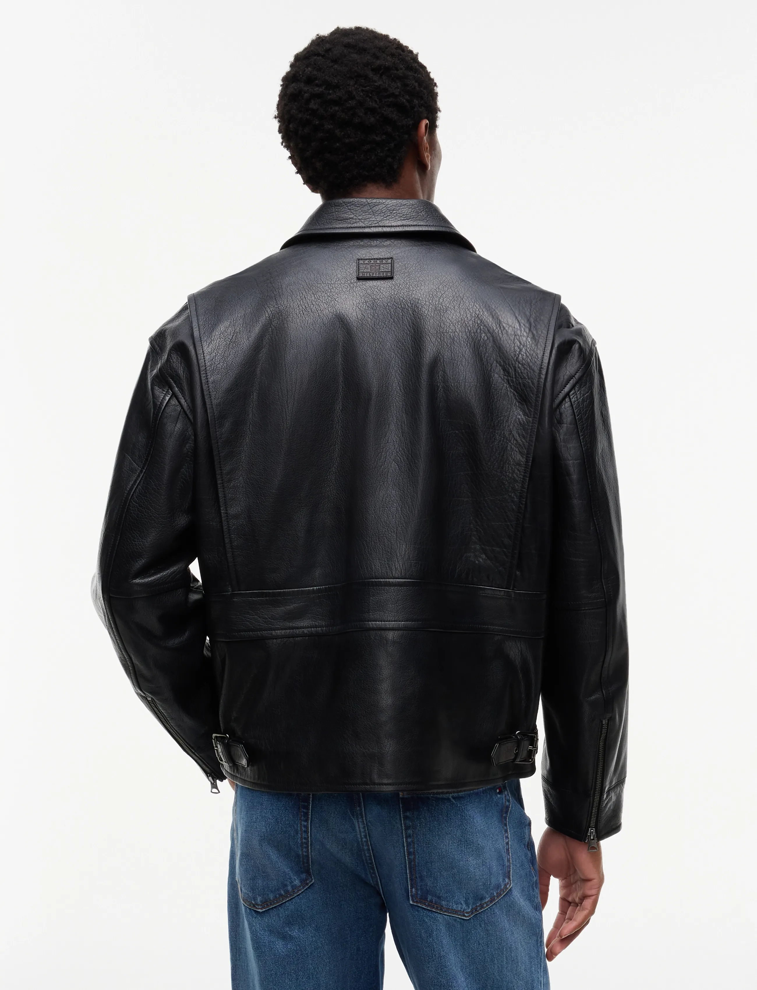 Tommy Hilfiger - LEATHER JACKET - black - 2
