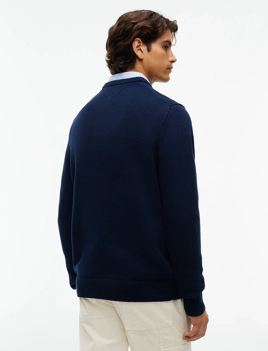 Tommy Hilfiger - GIFTING FLAG CREW NECK SWEATER - carbon navy - 2
