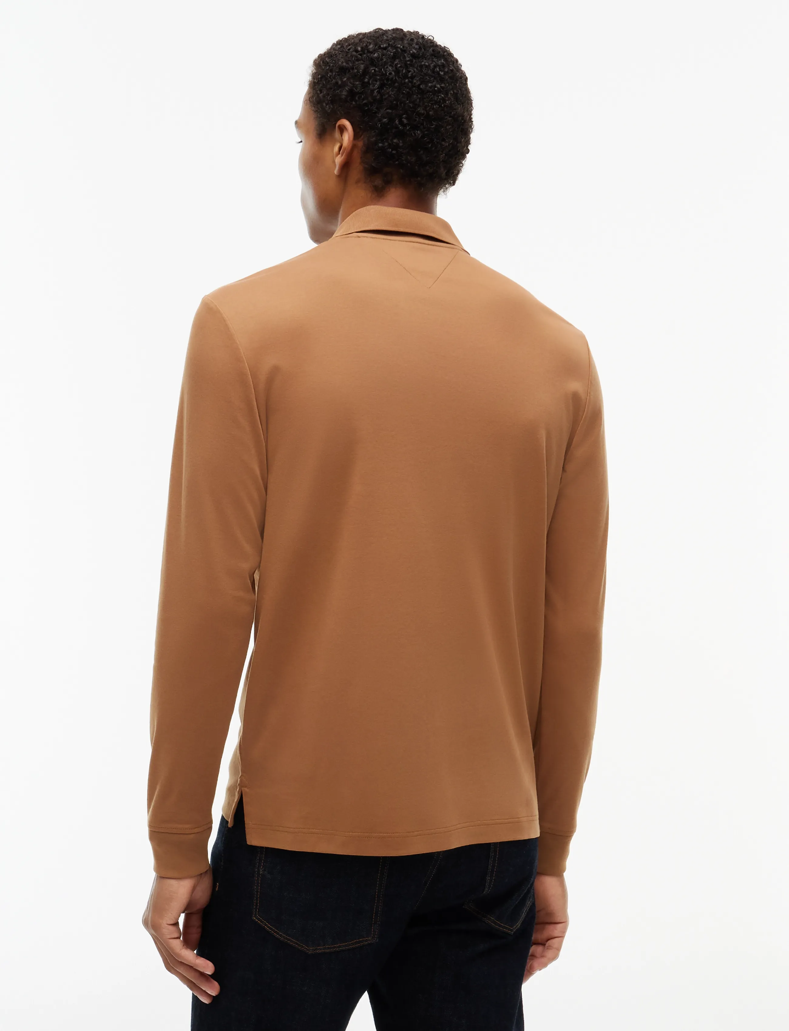 Tommy Hilfiger - L/S LIQUID COTTON ZIP REG - timeless tawny - 2