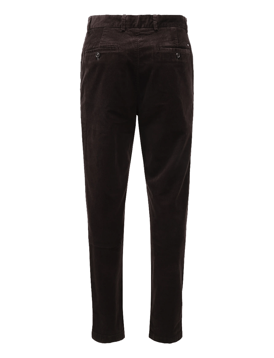 Tommy Hilfiger - DENTON FINE CORDUROY - freizeithosen - chocolate - 2