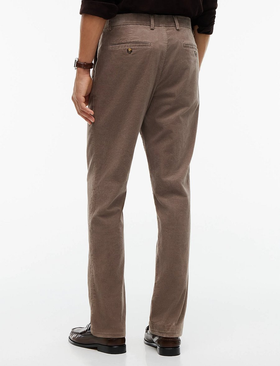 Tommy Hilfiger - DENTON FINE CORDUROY - casual byxor - coastal taupe cord - 2