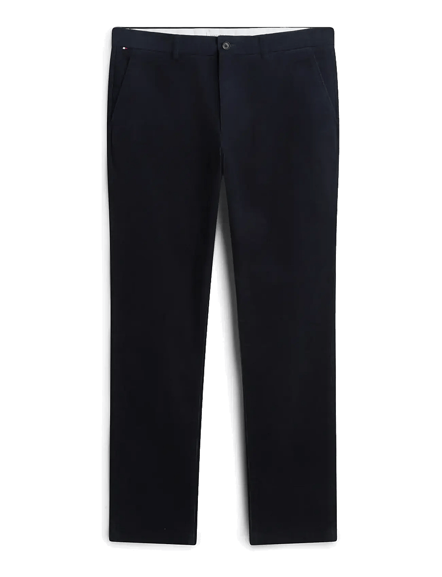 Tommy Hilfiger - DENTON FINE CORDUROY - casual trousers - navy blue - 1