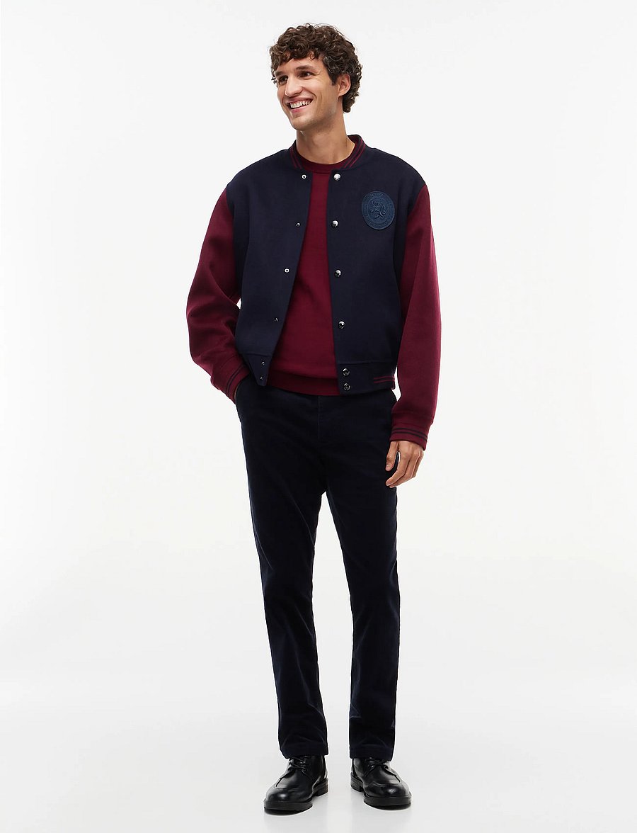 Tommy Hilfiger - DENTON FINE CORDUROY - casual trousers - navy blue - 3