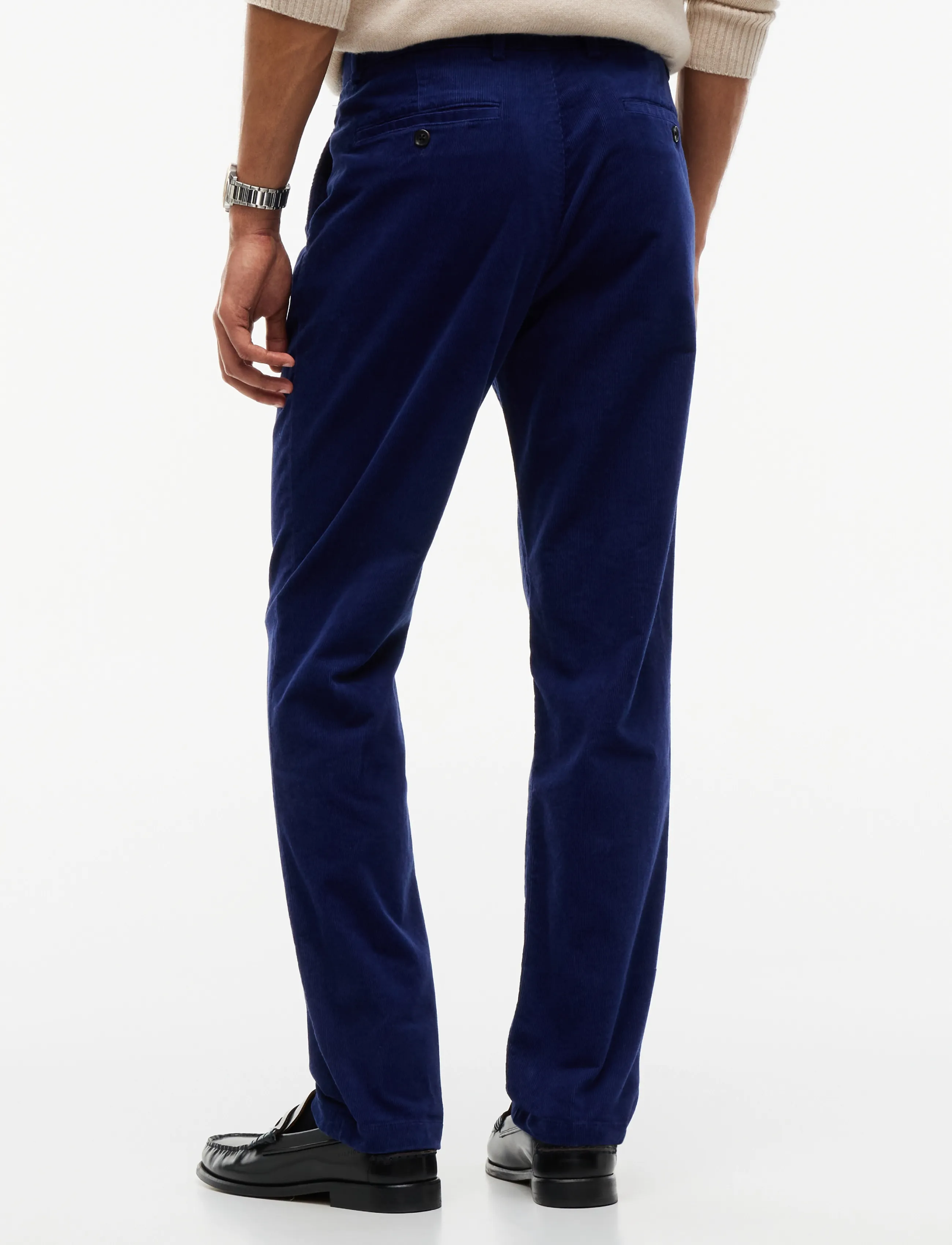 Tommy Hilfiger - DENTON FINE CORDUROY - casual bukser - navy voyage - 2