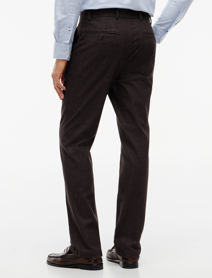 Tommy Hilfiger - DENTON BRUSHED MARL - vabaajapüksid - dark coffee - 2
