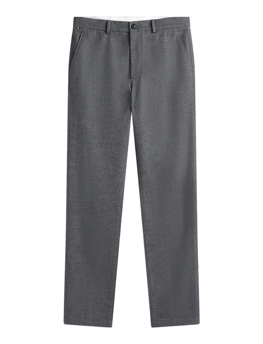 Tommy Hilfiger - DENTON BRUSHED MARL - vabaajapüksid - medium grey heather - 1