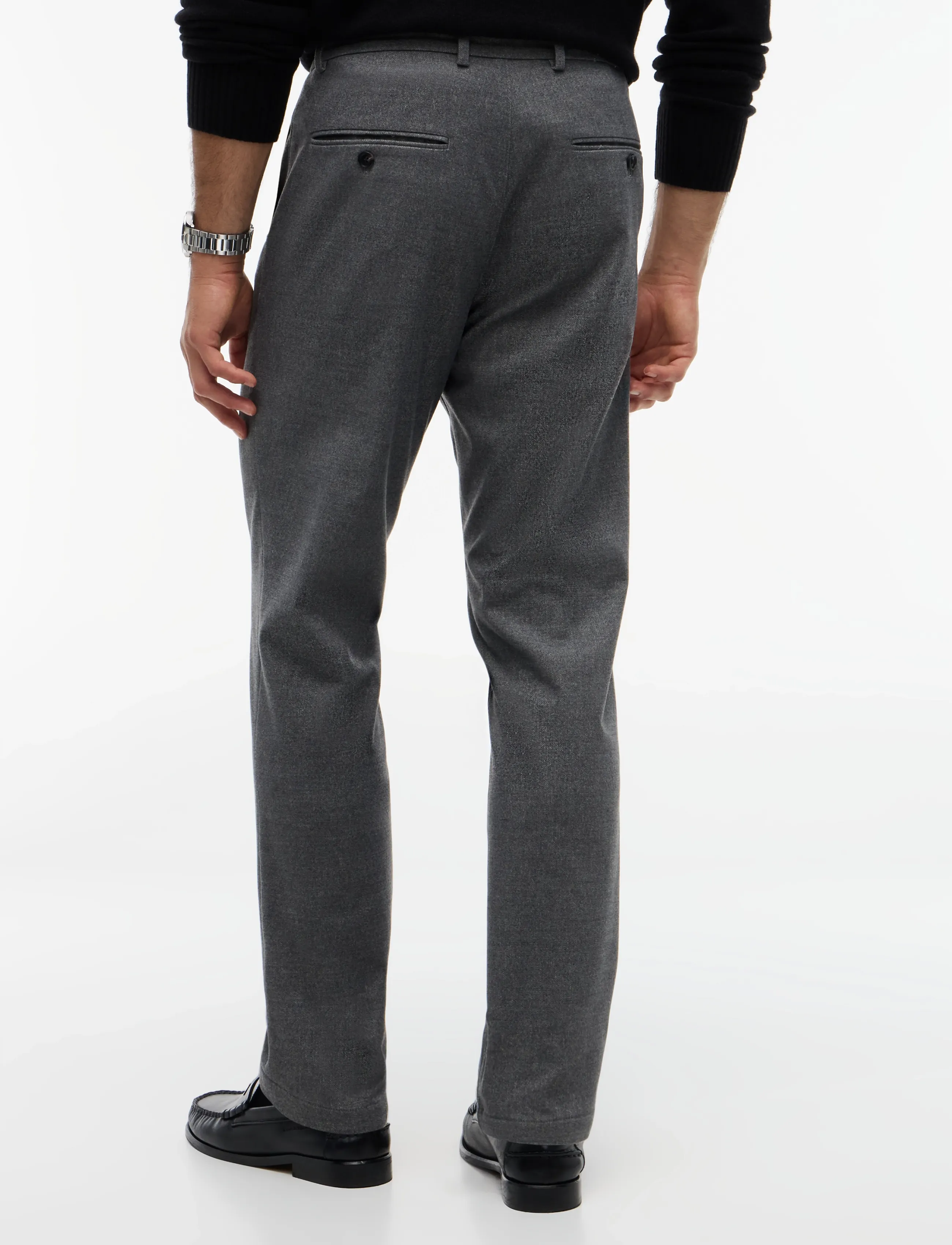 Tommy Hilfiger - DENTON BRUSHED MARL - vabaajapüksid - medium grey heather - 2