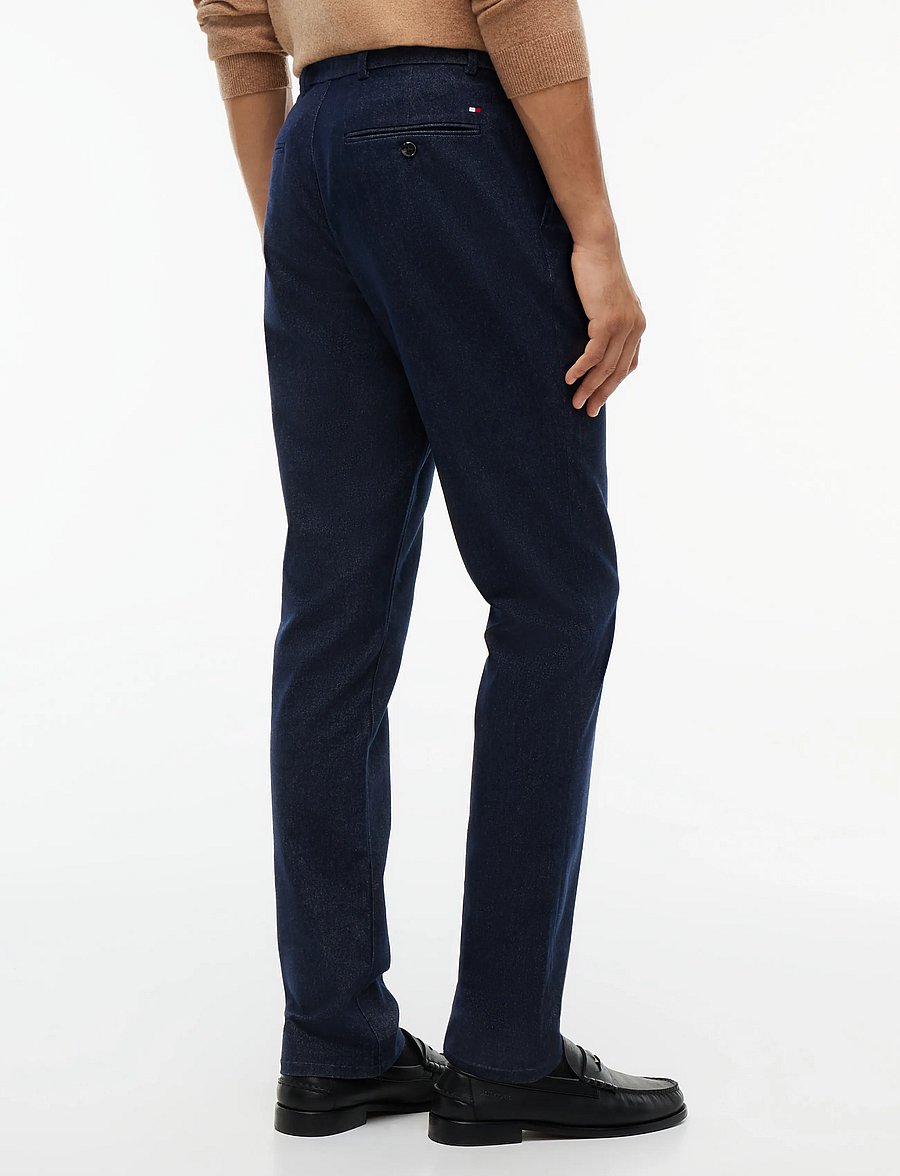 Tommy Hilfiger - DENTON BRUSHED MARL - freizeithosen - navy blue - 2