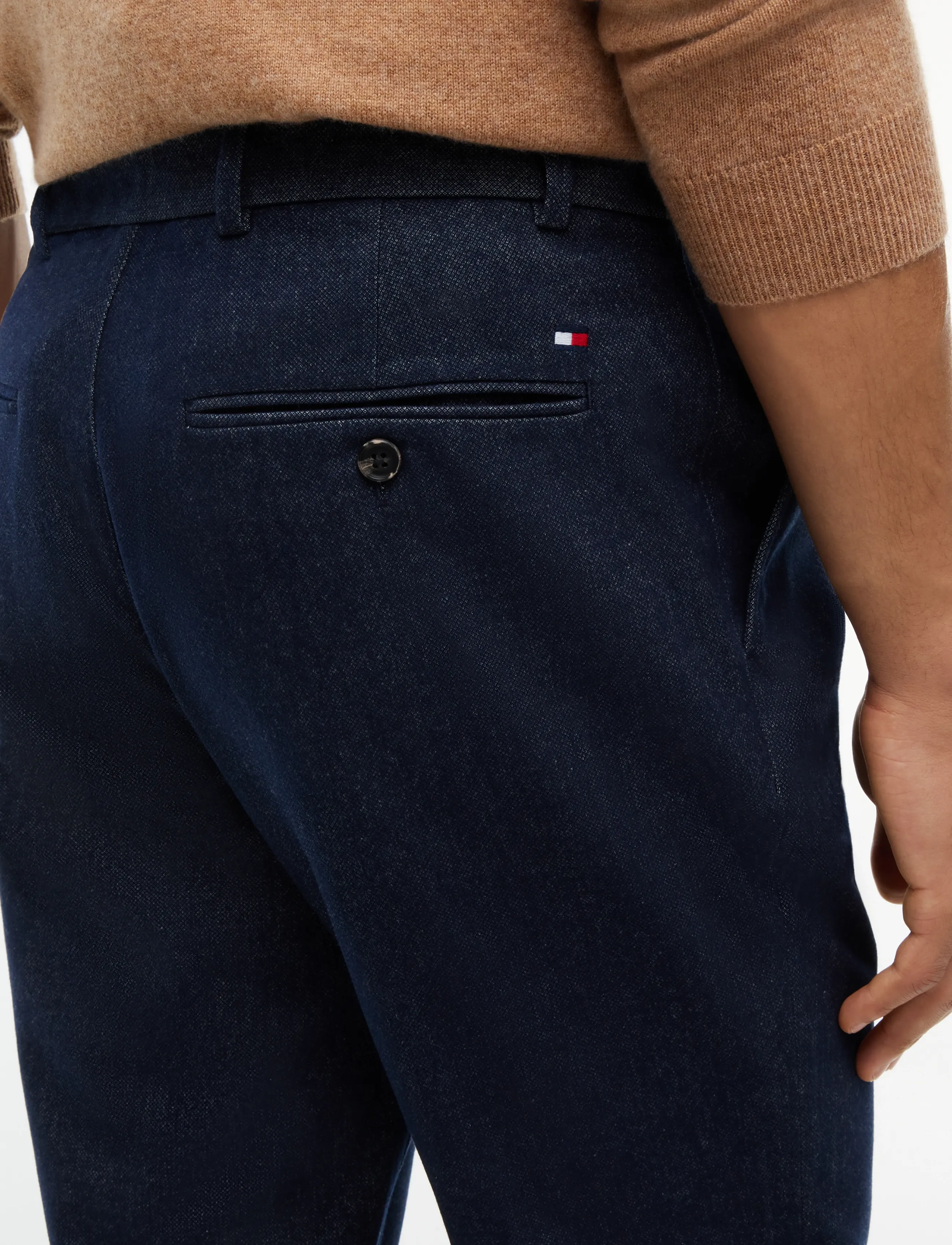 Tommy Hilfiger - DENTON BRUSHED MARL - navy blue - 4
