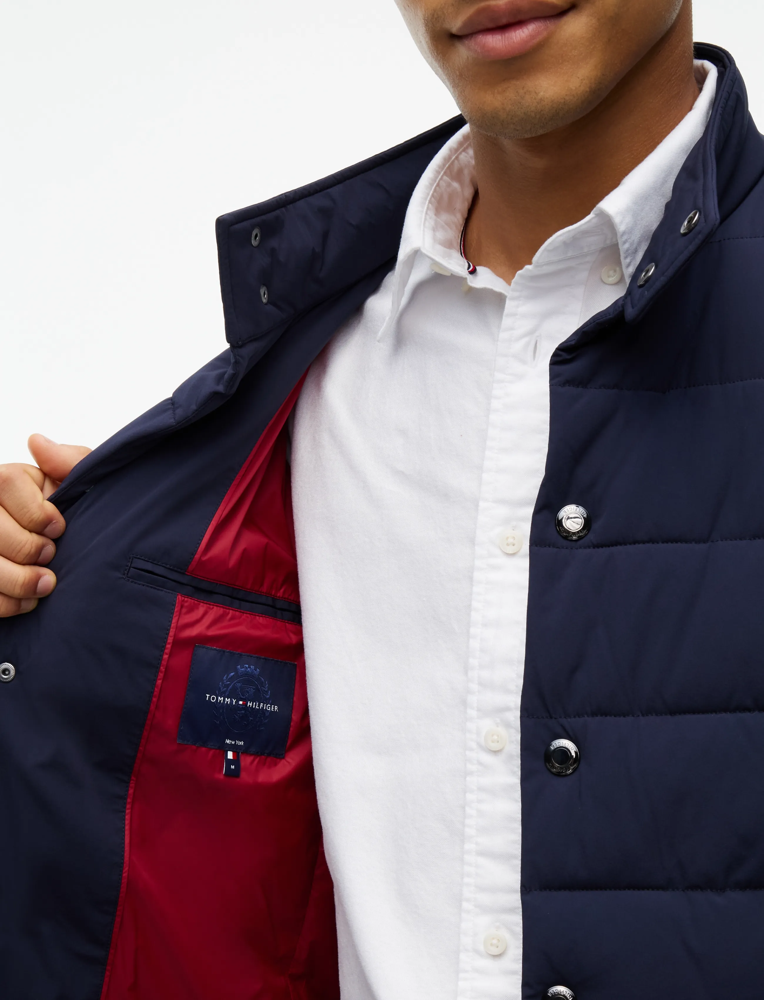Tommy Hilfiger - NY PERFORMANCE PADDED JACKET - navy blue - 3