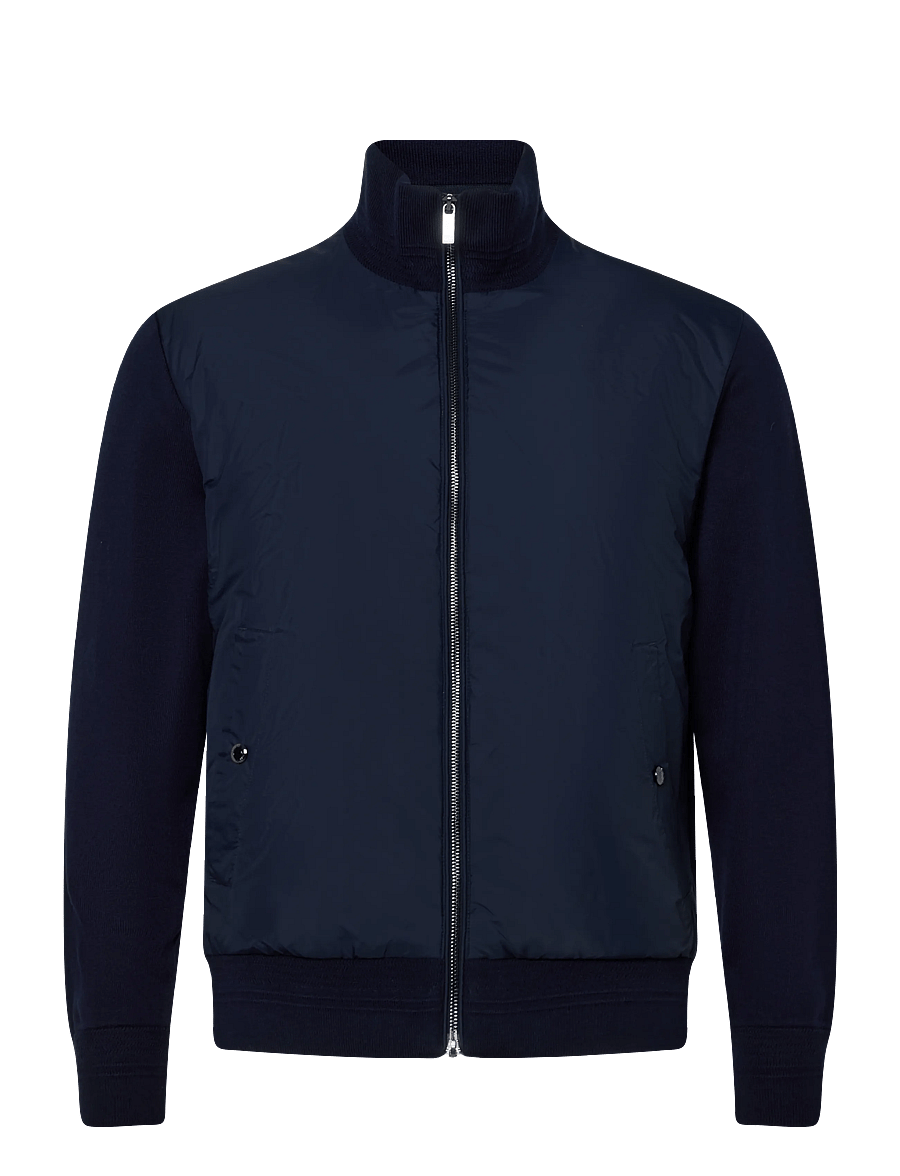 Tommy Hilfiger - NY MIXED MEDIA OTW - hybrid-jacken - navy blue - 1