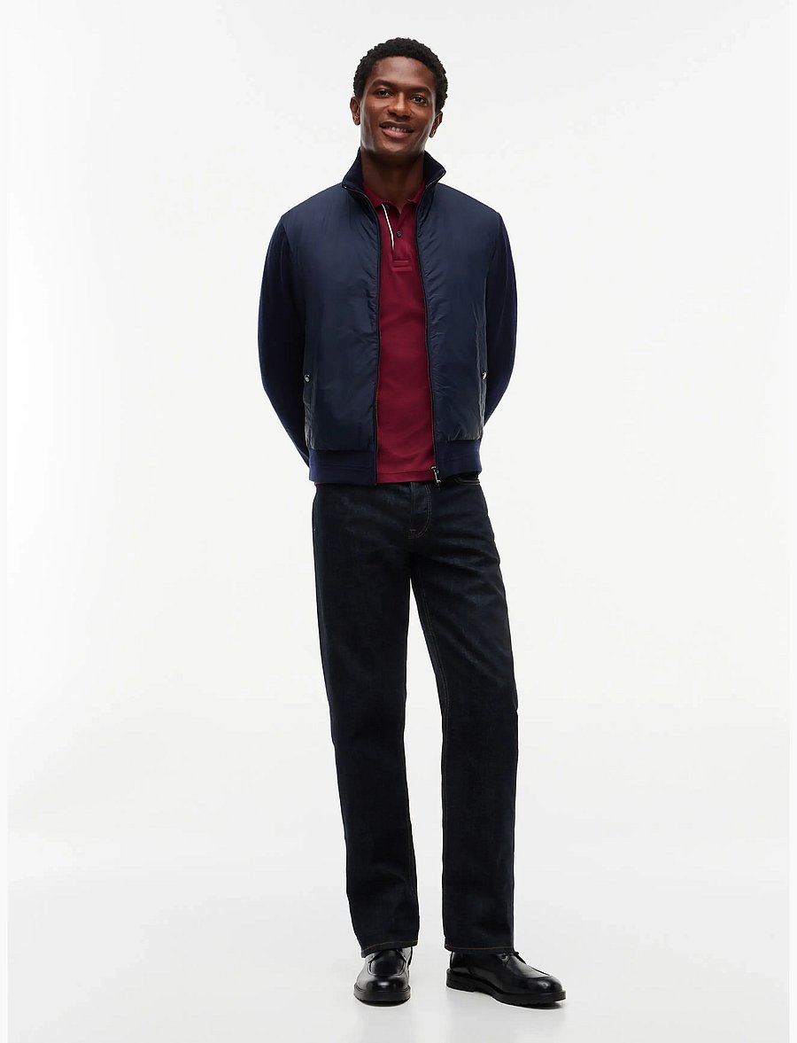 Tommy Hilfiger - NY MIXED MEDIA OTW - hybrid-jacken - navy blue - 5