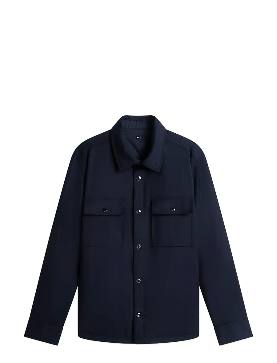Tommy Hilfiger - NY REVERSIBLE OVERSHIRT - plānas virsjakas - navy blue - 0