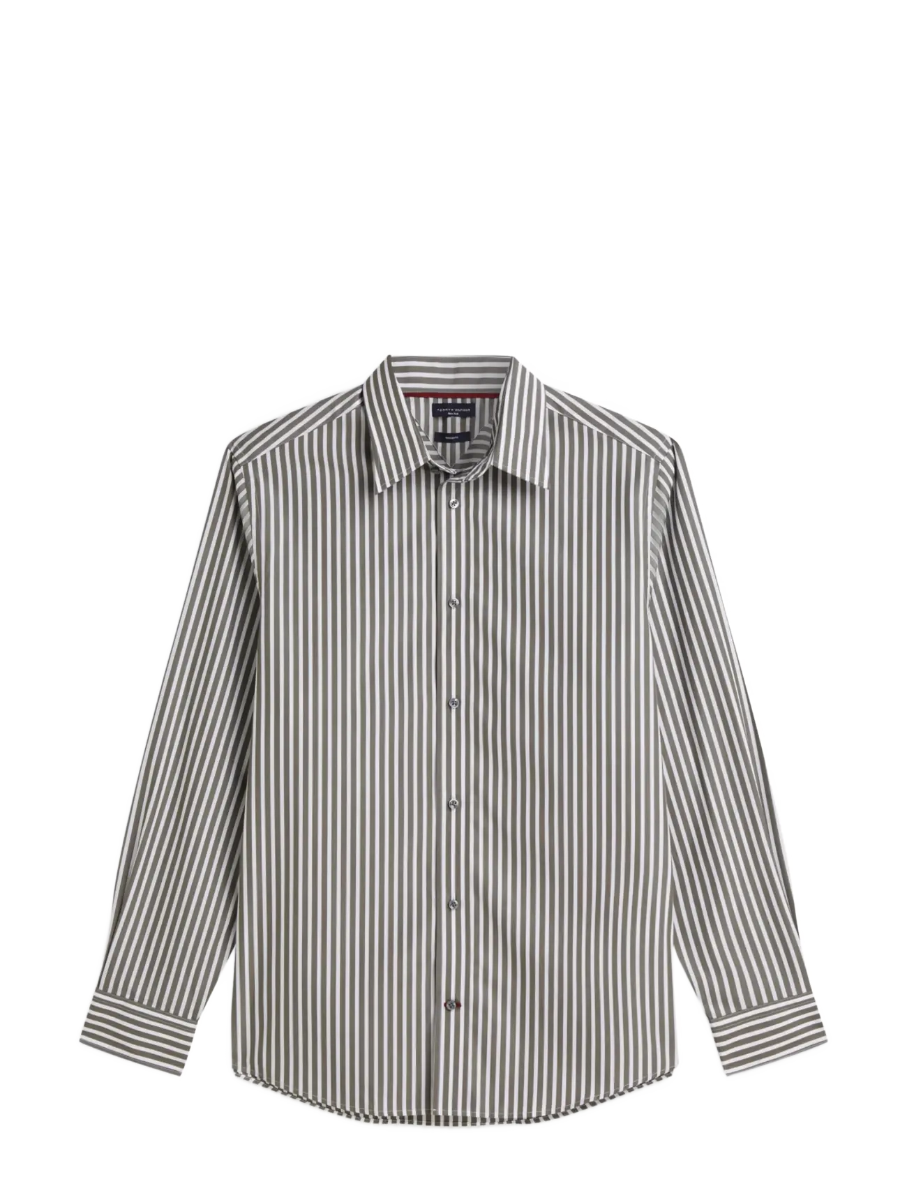 Tommy Hilfiger - NY BOLD STRIPE SHIRT - triibulised särgid - ghost fern white - 1