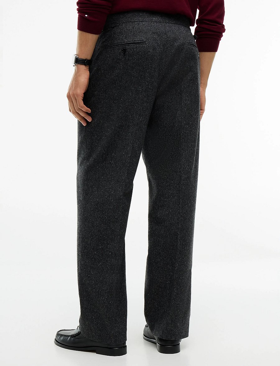 Tommy Hilfiger - NY DONEGAL PANTS - dark grey heather - 2