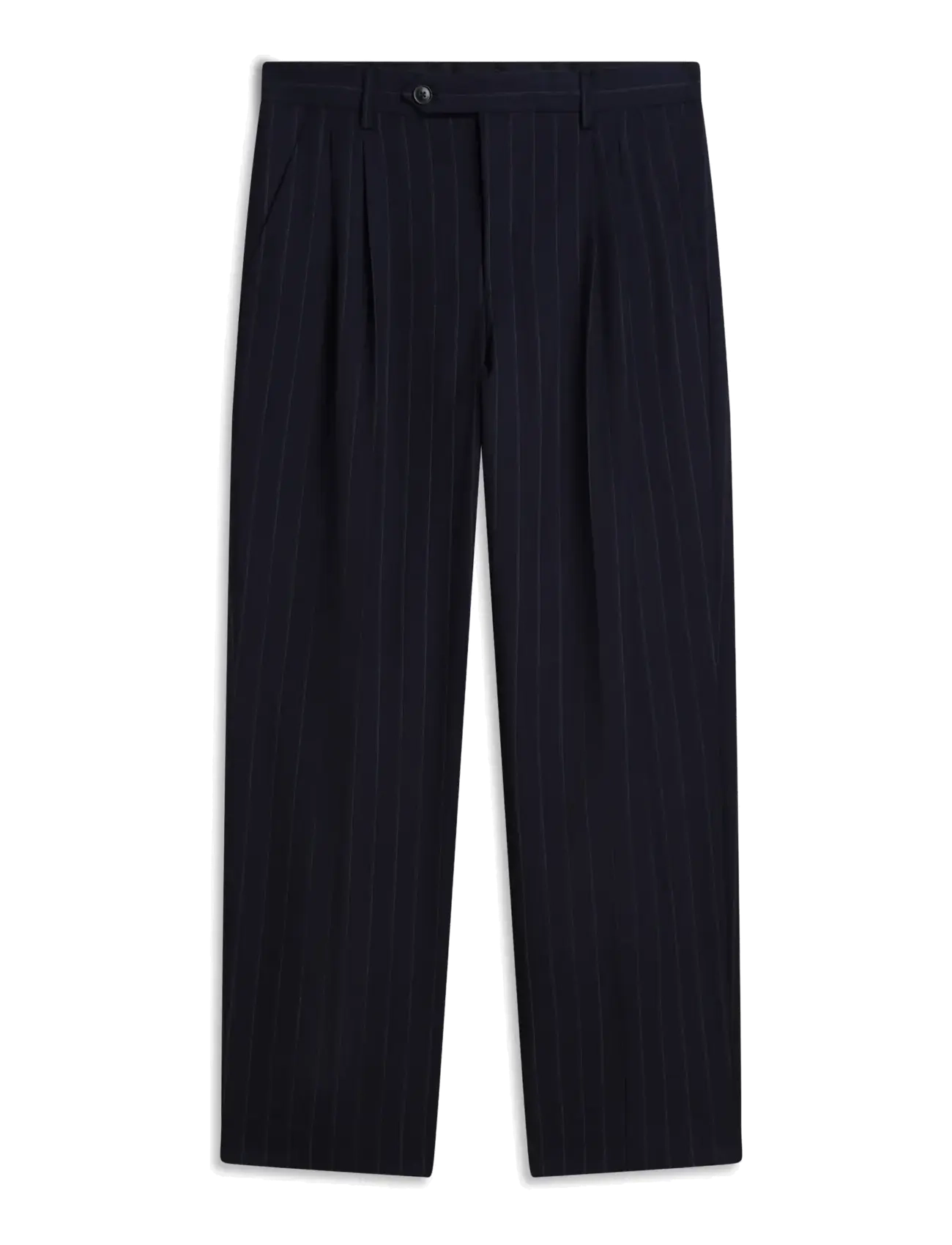 Tommy Hilfiger - NY PINSTRIPE PANTS - navy blue white - 1