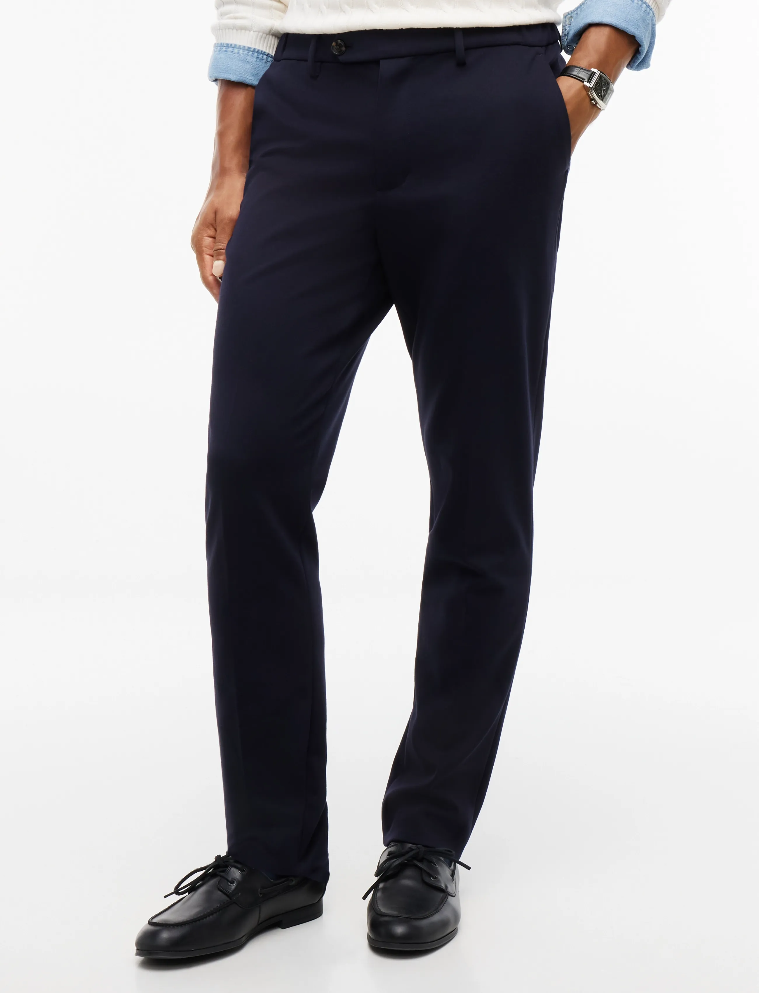 Tommy Hilfiger NY PUNTO MILANO PANTS - Inspiratsioon - NAVY BLUE / navy