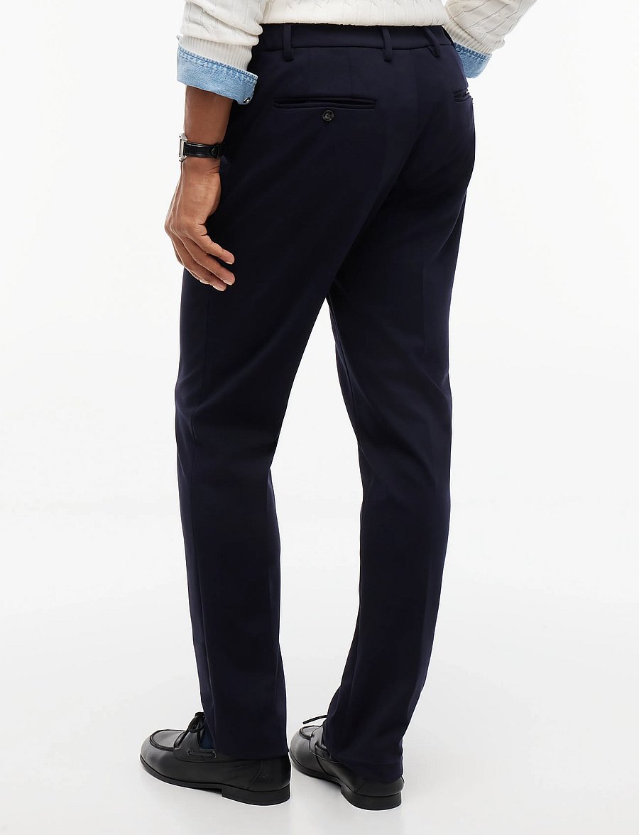 Tommy Hilfiger - NY PUNTO MILANO PANTS - casual byxor - navy blue - 2