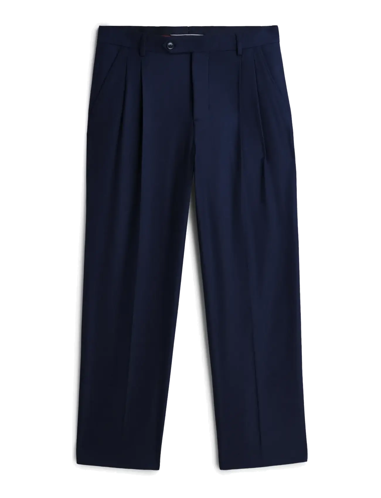 Tommy Hilfiger - NY FLANNEL PANTS - navy blue - 1