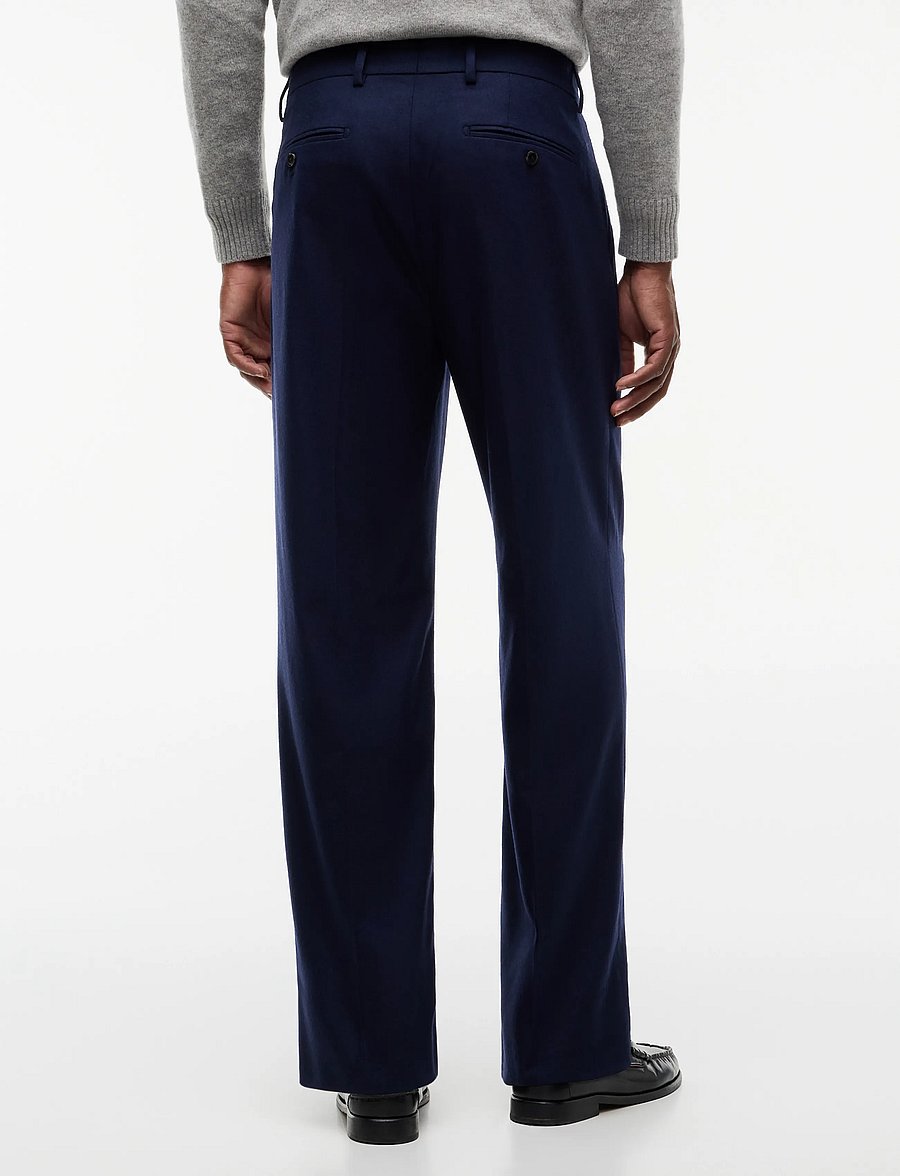 Tommy Hilfiger - NY FLANNEL PANTS - navy blue - 2
