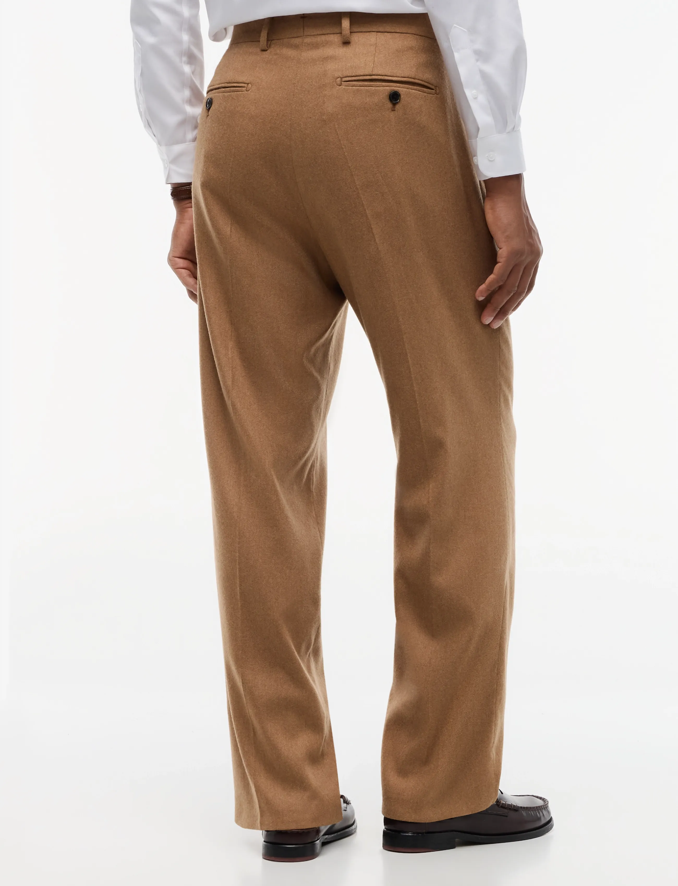 Tommy Hilfiger - NY FLANNEL PANTS - casual trousers - timeless tawny - 2