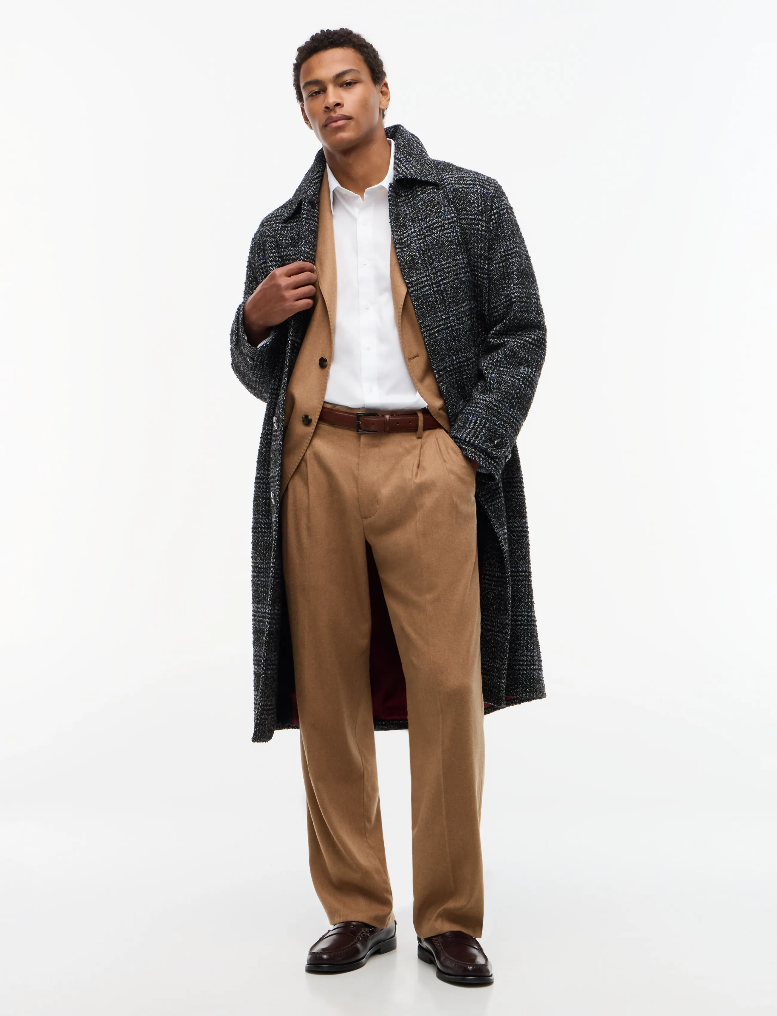 Tommy Hilfiger - NY FLANNEL PANTS - casual trousers - timeless tawny - 3