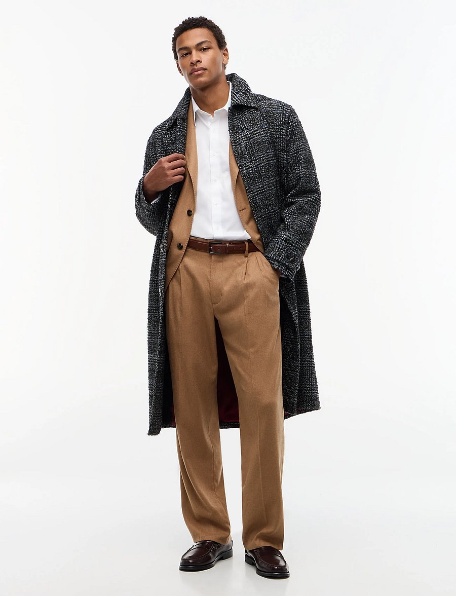 Tommy Hilfiger - NY FLANNEL PANTS - casual trousers - timeless tawny - 3