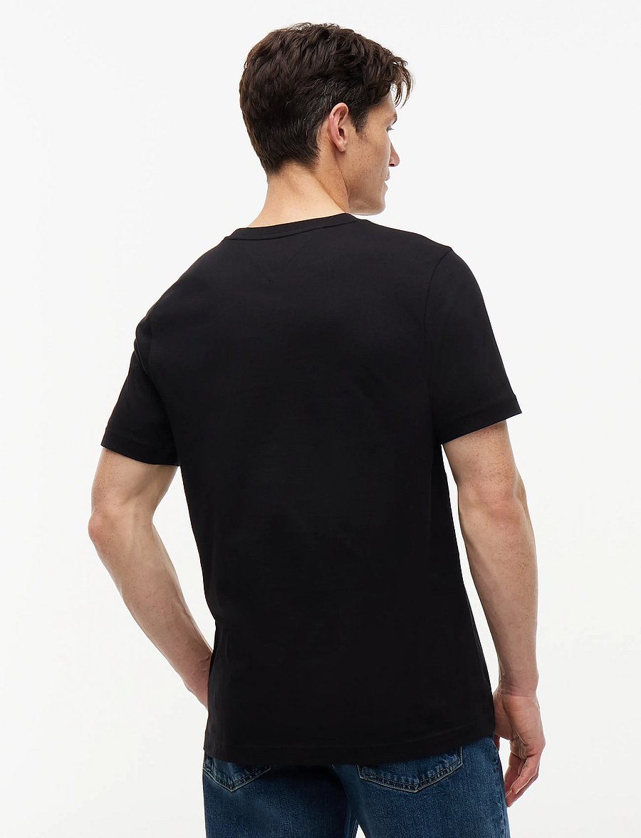 Tommy Hilfiger - BRAND LOVE STACK TEE - lühikeste varrukatega t-särgid - black - 2