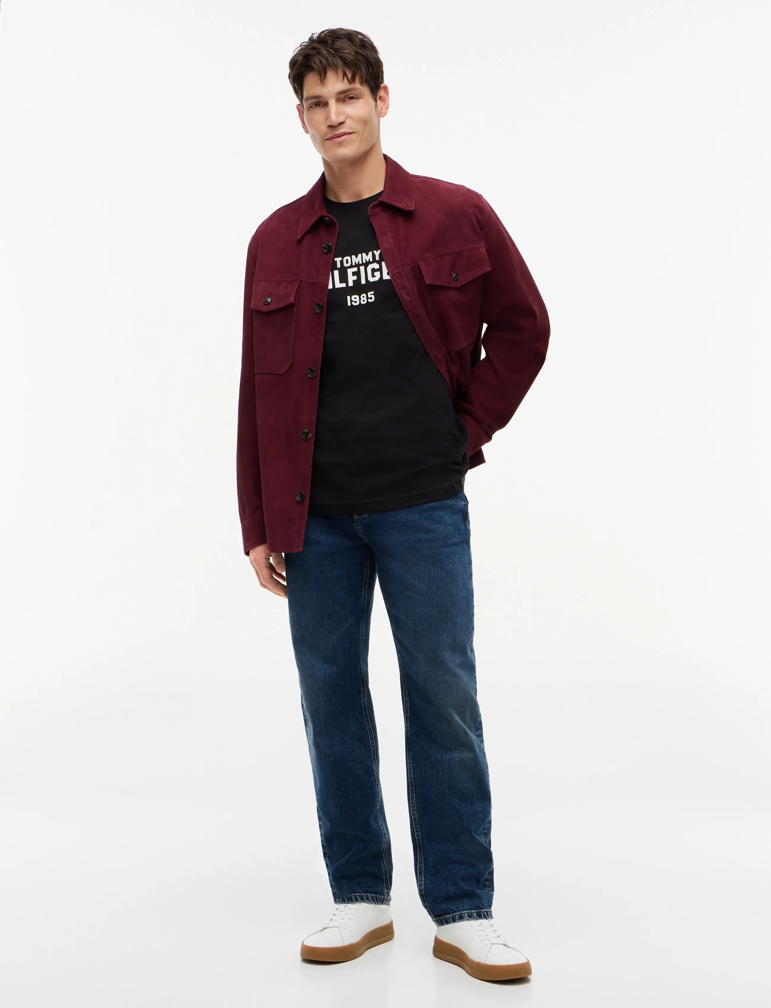 Tommy Hilfiger - BRAND LOVE STACK TEE - lühikeste varrukatega t-särgid - black - 4