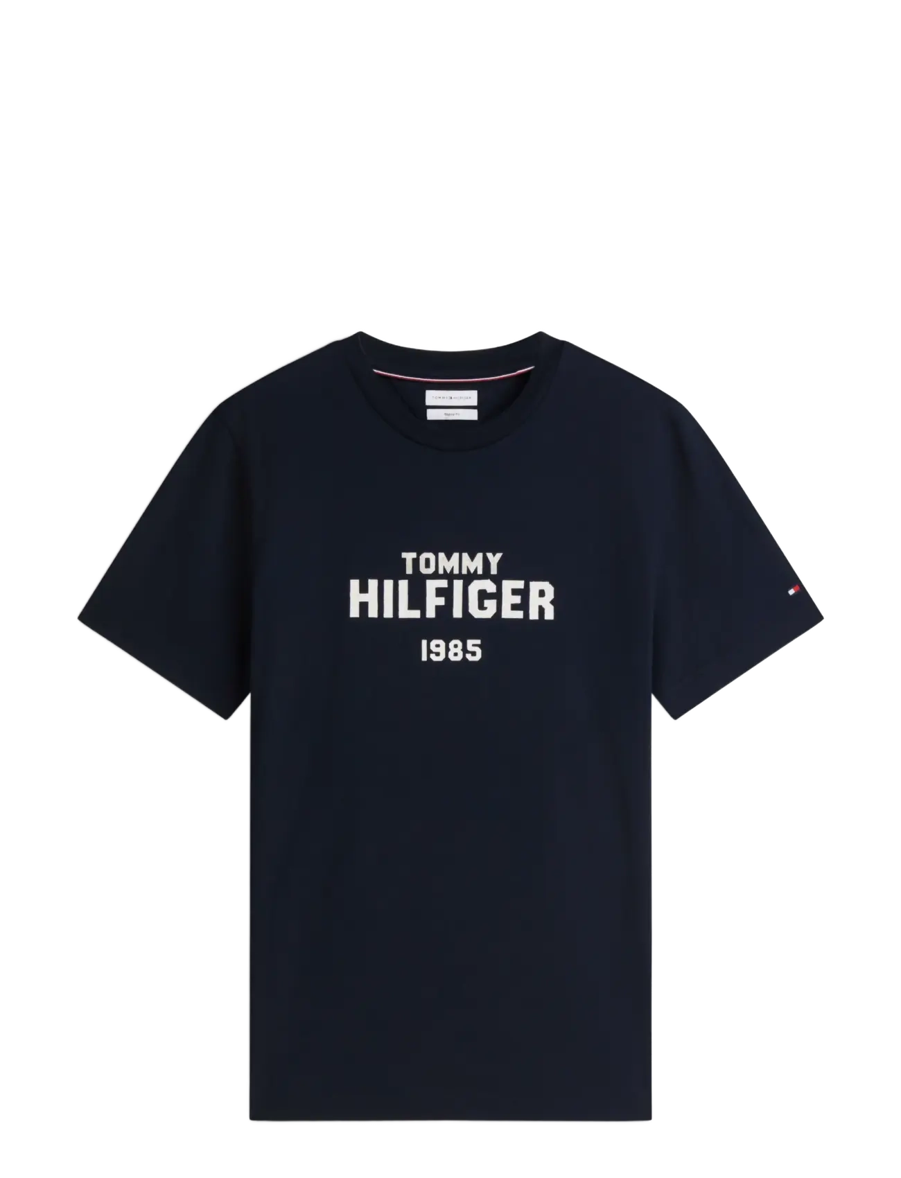 Tommy Hilfiger - BRAND LOVE STACK TEE - lühikeste varrukatega t-särgid - navy blue - 1