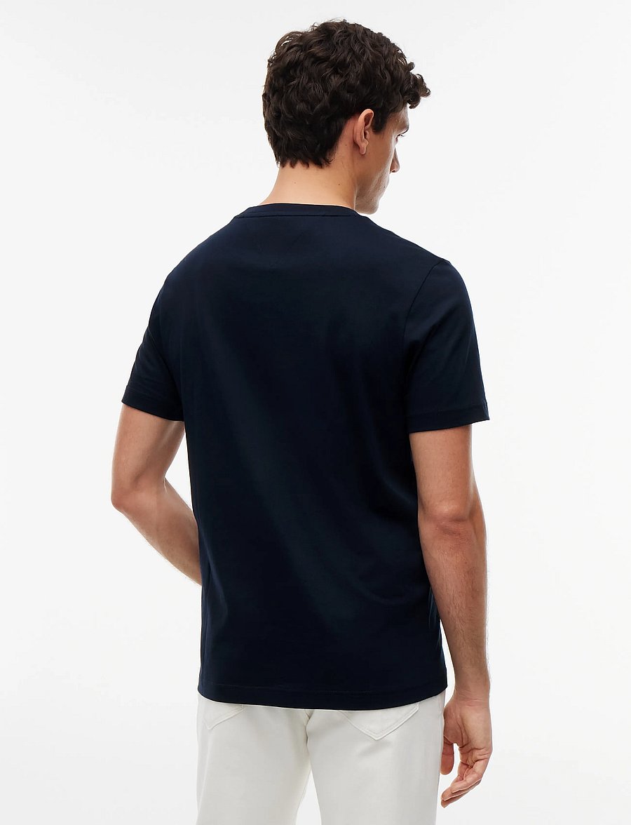 Tommy Hilfiger - BRAND LOVE STACK TEE - lühikeste varrukatega t-särgid - navy blue - 2