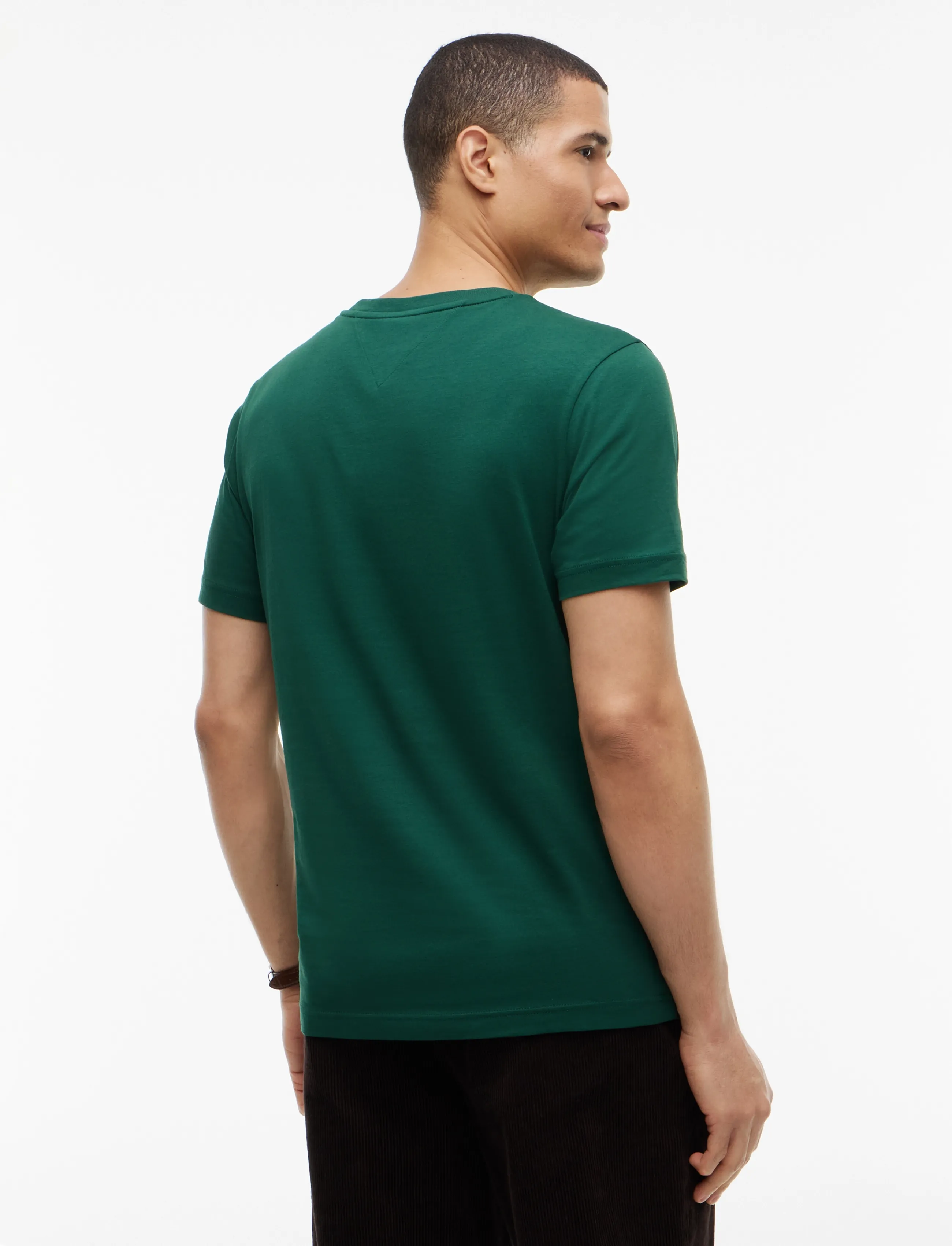 Tommy Hilfiger - BRAND LOVE STACK TEE - lühikeste varrukatega t-särgid - ornamental green - 2