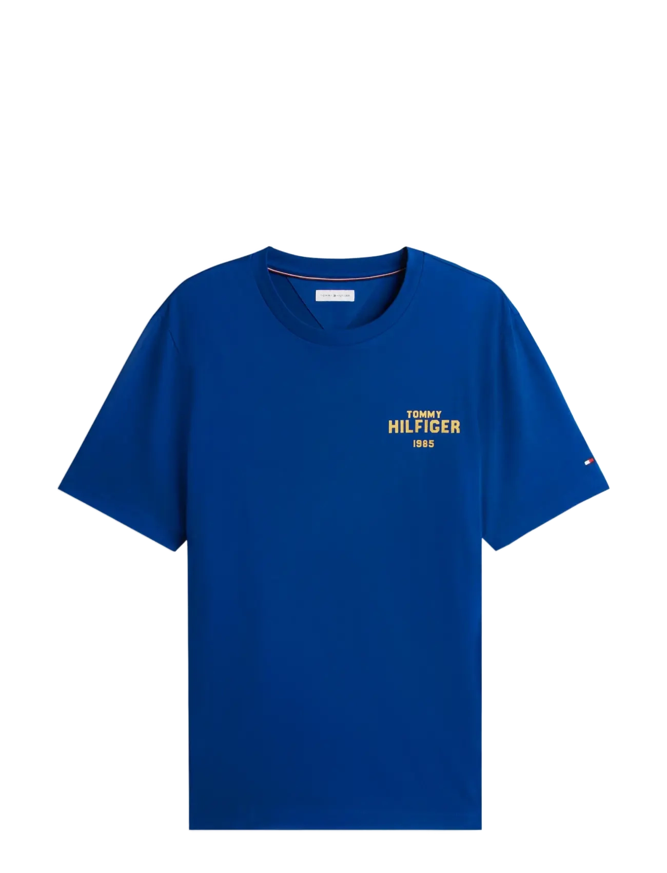 Tommy Hilfiger - HILFIGER 1985 GRAPHIC TEE - kortärmade t-shirts - opulent blue - 1