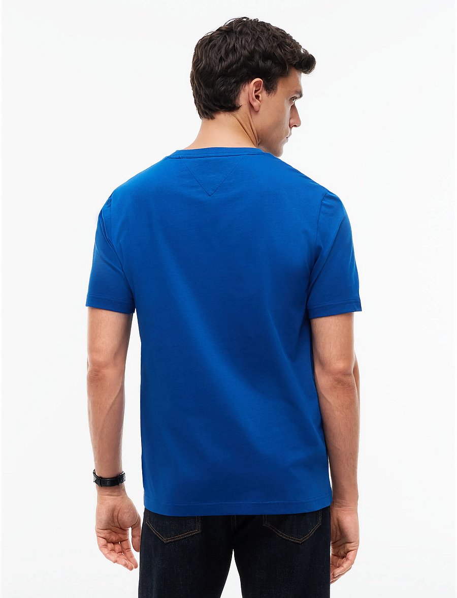 Tommy Hilfiger - HILFIGER 1985 GRAPHIC TEE - kortärmade t-shirts - opulent blue - 2