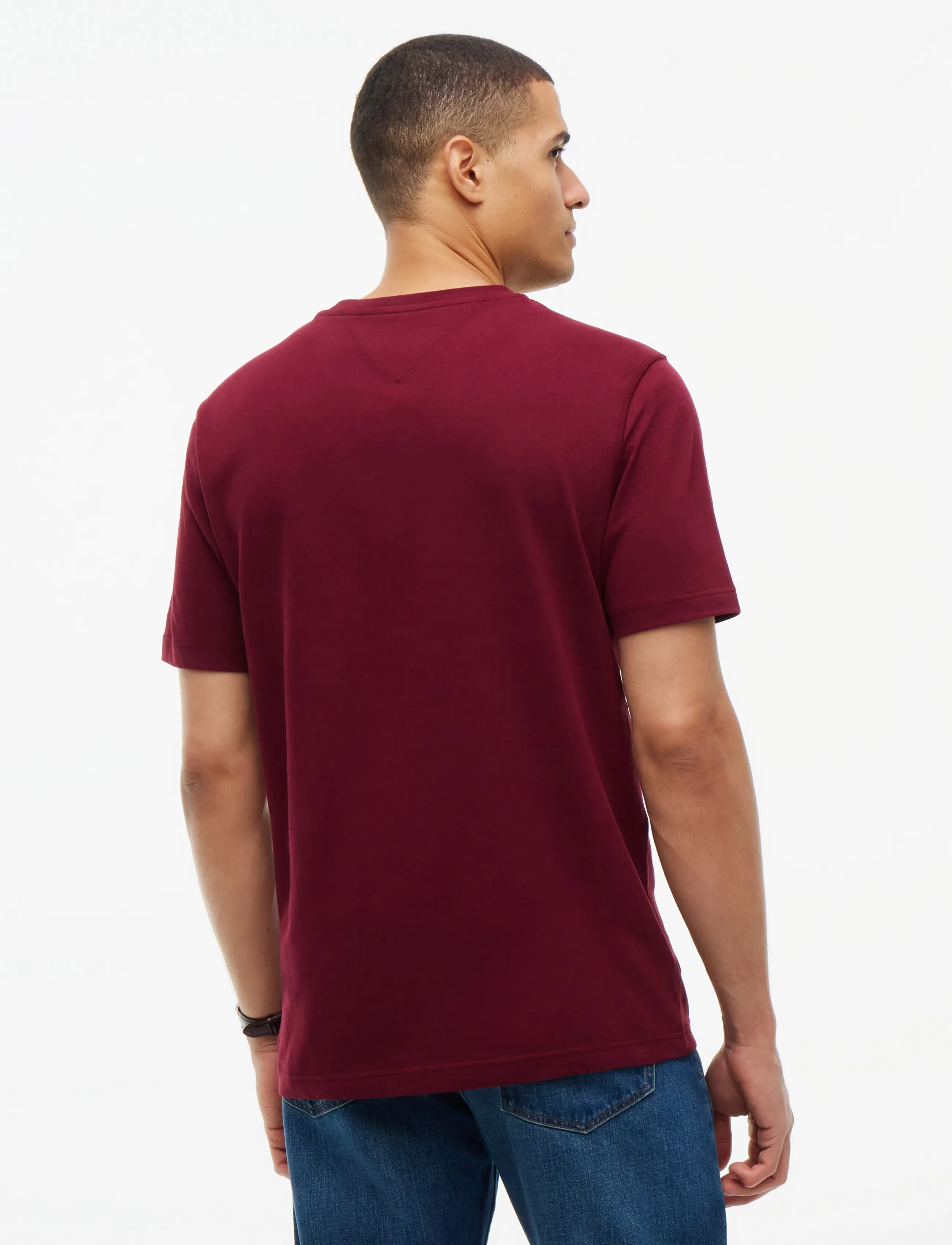 Tommy Hilfiger - GRAPHIC VARSITY ROUNDEL TEE - burgundy - 2