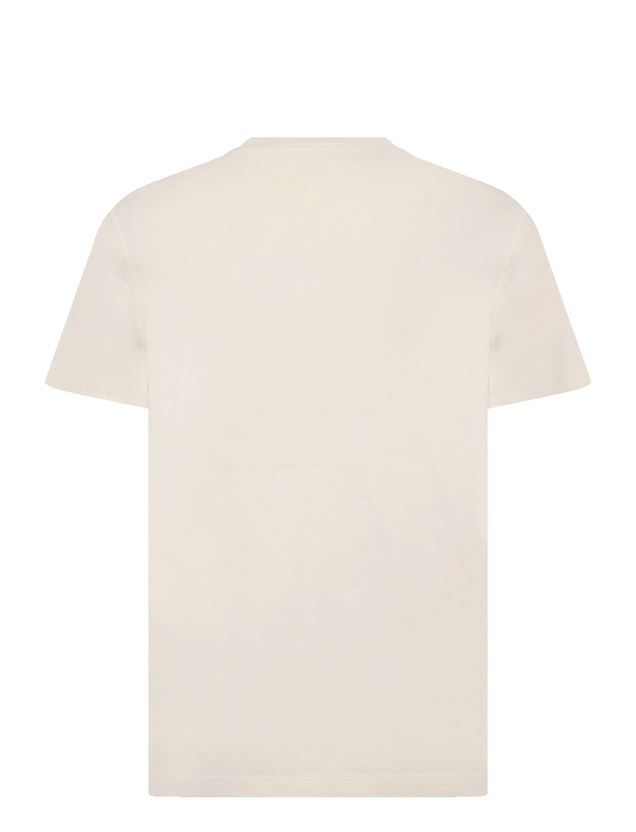 Tommy Hilfiger - GRAPHIC VARSITY ROUNDEL TEE - kurzärmelige t-shirts - ivory petal - 2