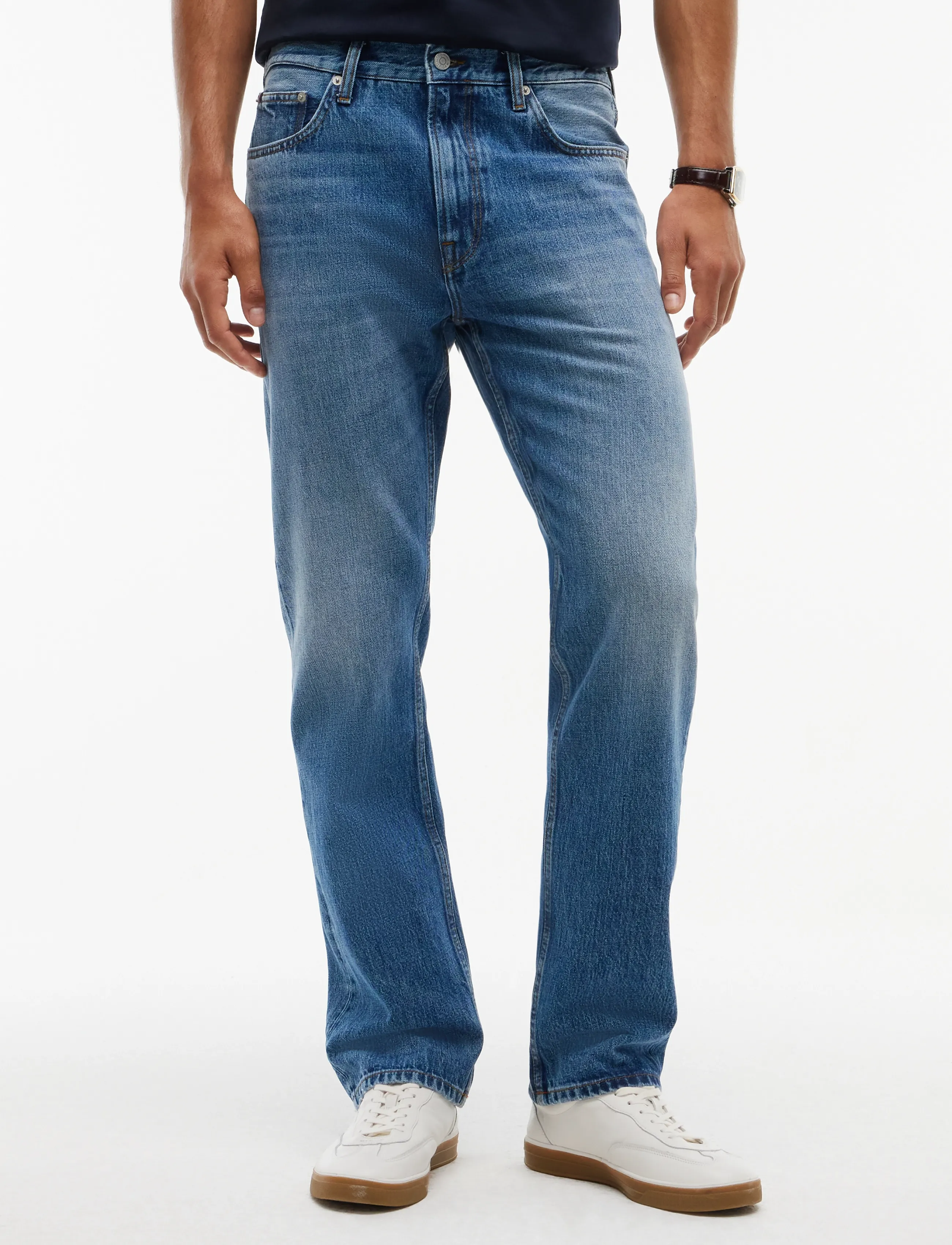 Tommy Hilfiger - DOVER REGULAR STRAIGHT BRIAN BL - brian blue - 0