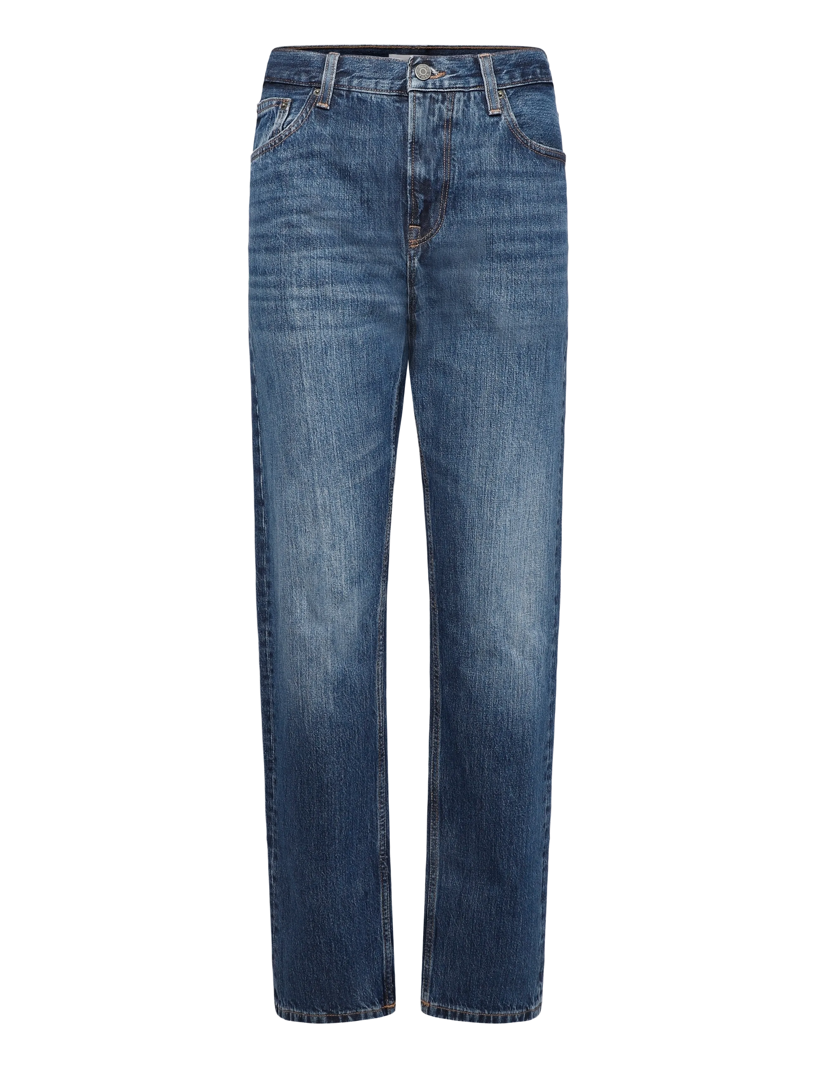 Tommy Hilfiger - DOVER REGULAR STRAIGHT WOOD IND - regular jeans - wood indigo - 1