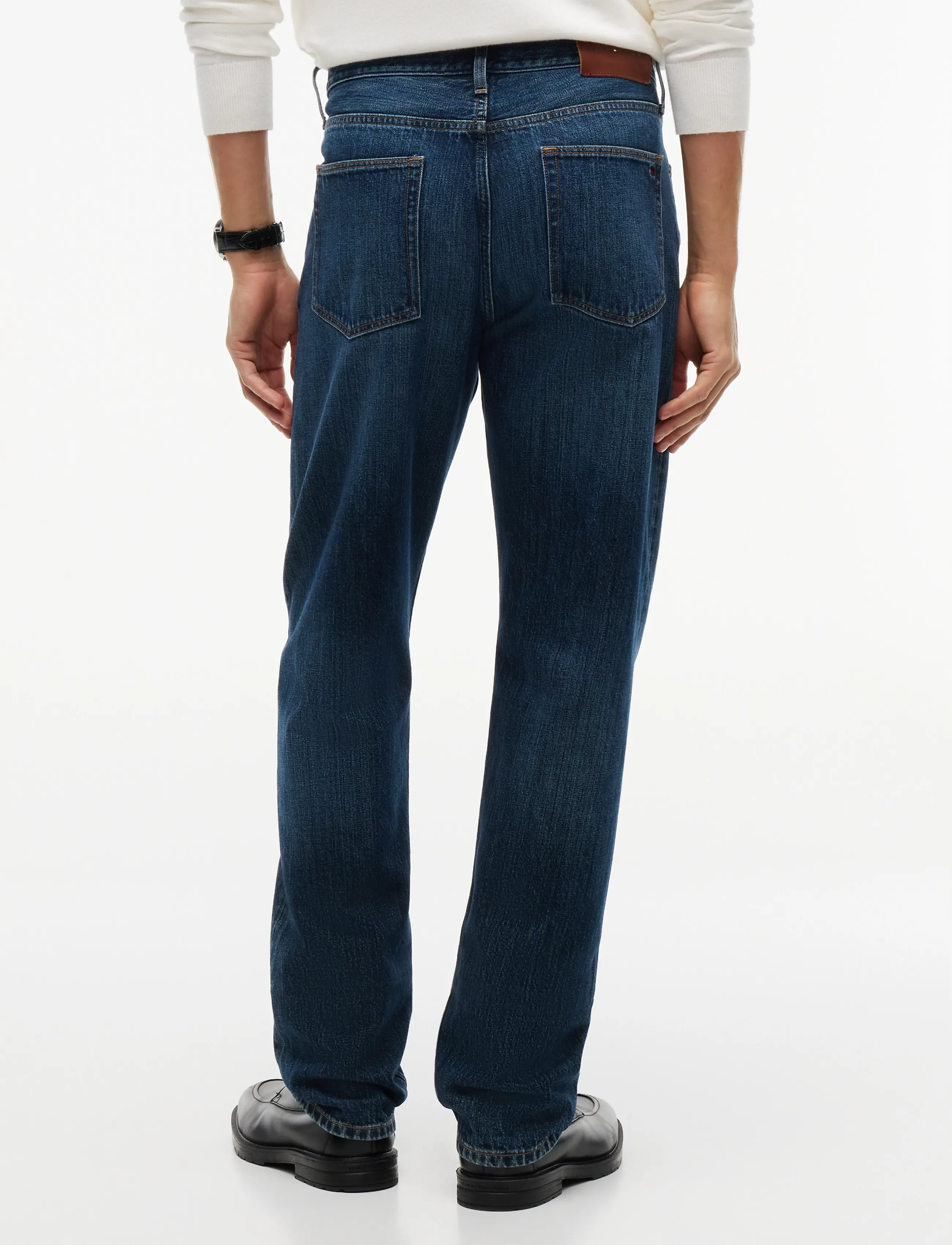 Tommy Hilfiger - DOVER REGULAR STRAIGHT WOOD IND - regular jeans - wood indigo - 3