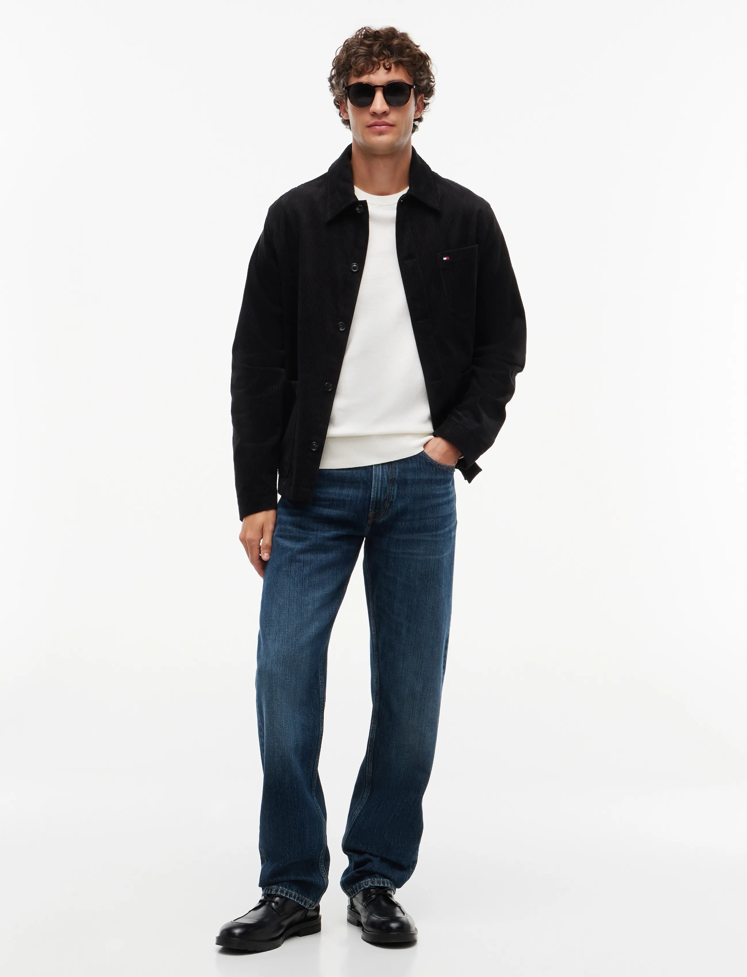 Tommy Hilfiger - DOVER REGULAR STRAIGHT WOOD IND - regular jeans - wood indigo - 4