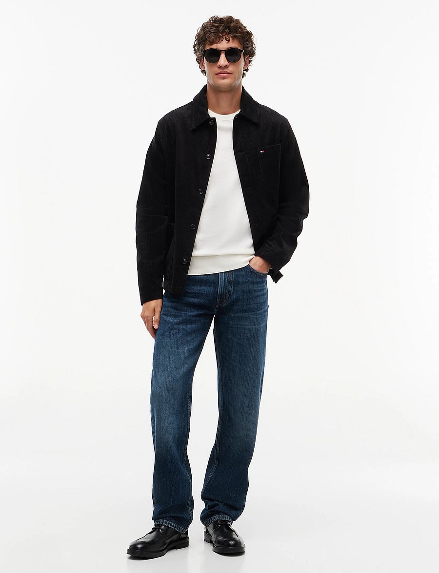 Tommy Hilfiger - DOVER REGULAR STRAIGHT WOOD IND - regular jeans - wood indigo - 4