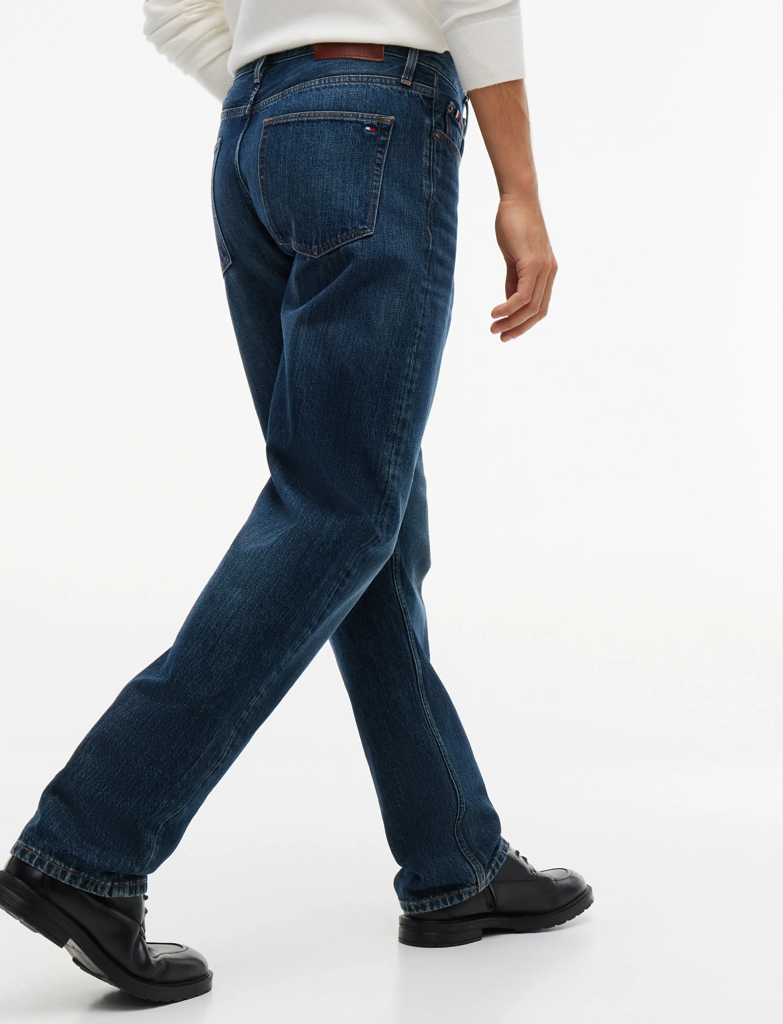Tommy Hilfiger - DOVER REGULAR STRAIGHT WOOD IND - regular jeans - wood indigo - 5