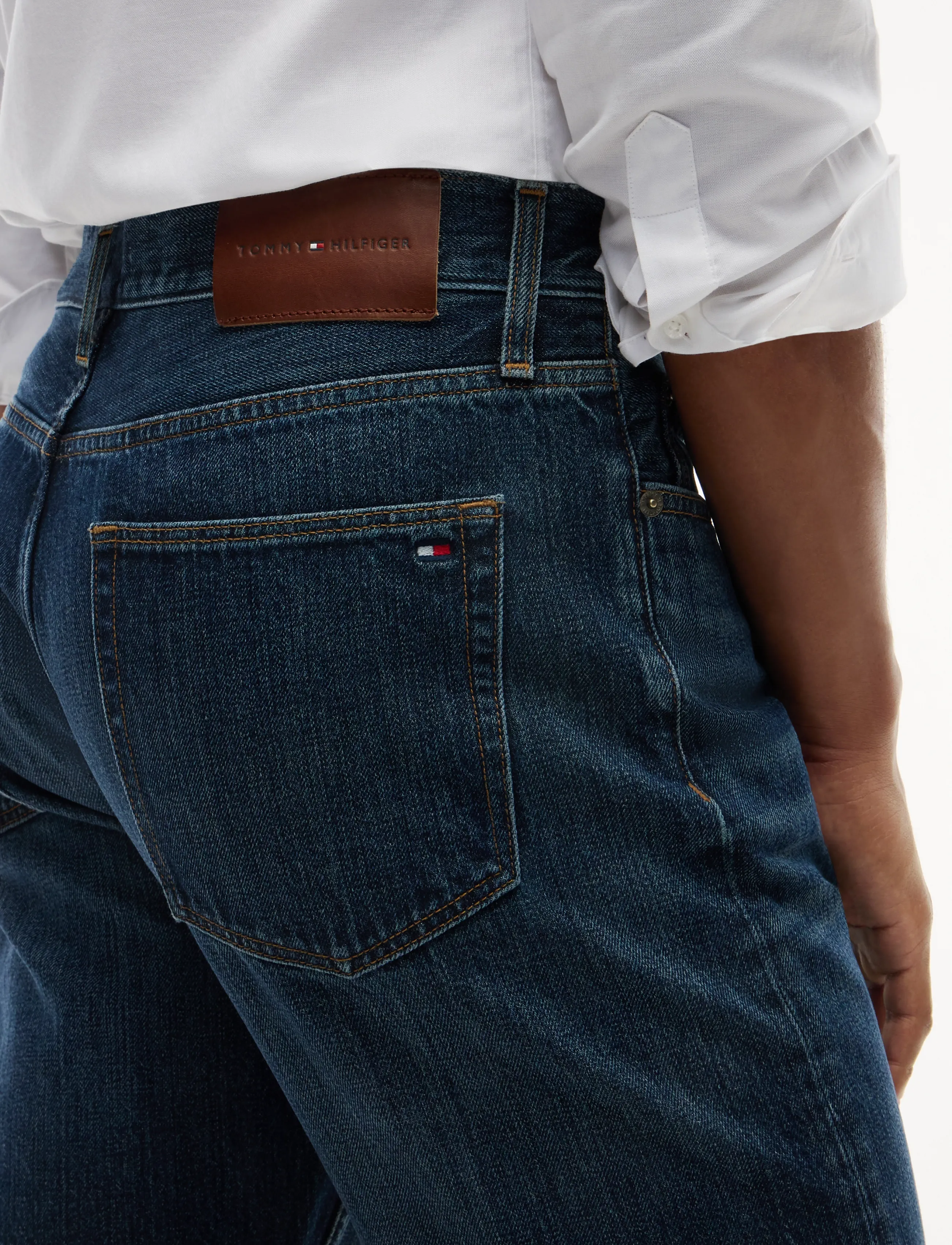 TOMMY HILFIGER Dover Regular Straight Wood Ind straight leg jeans herr – bild 5