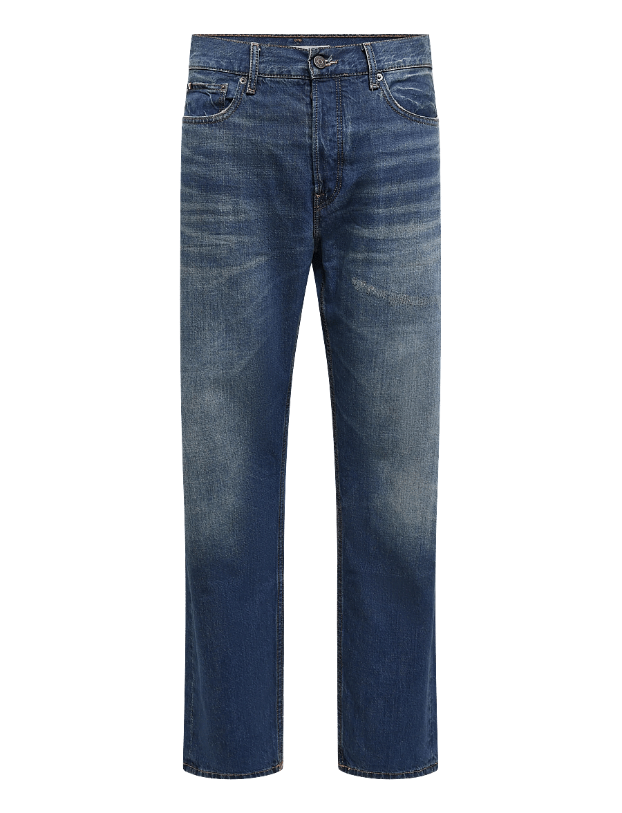 Tommy Hilfiger - DOVER REGULAR STRAIGHT SEBAS IND - normale jeans - sebas indigo - 1