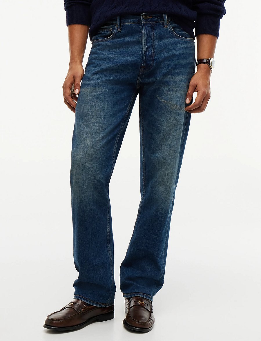 Tommy Hilfiger - DOVER REGULAR STRAIGHT SEBAS IND - normale jeans - sebas indigo - 0