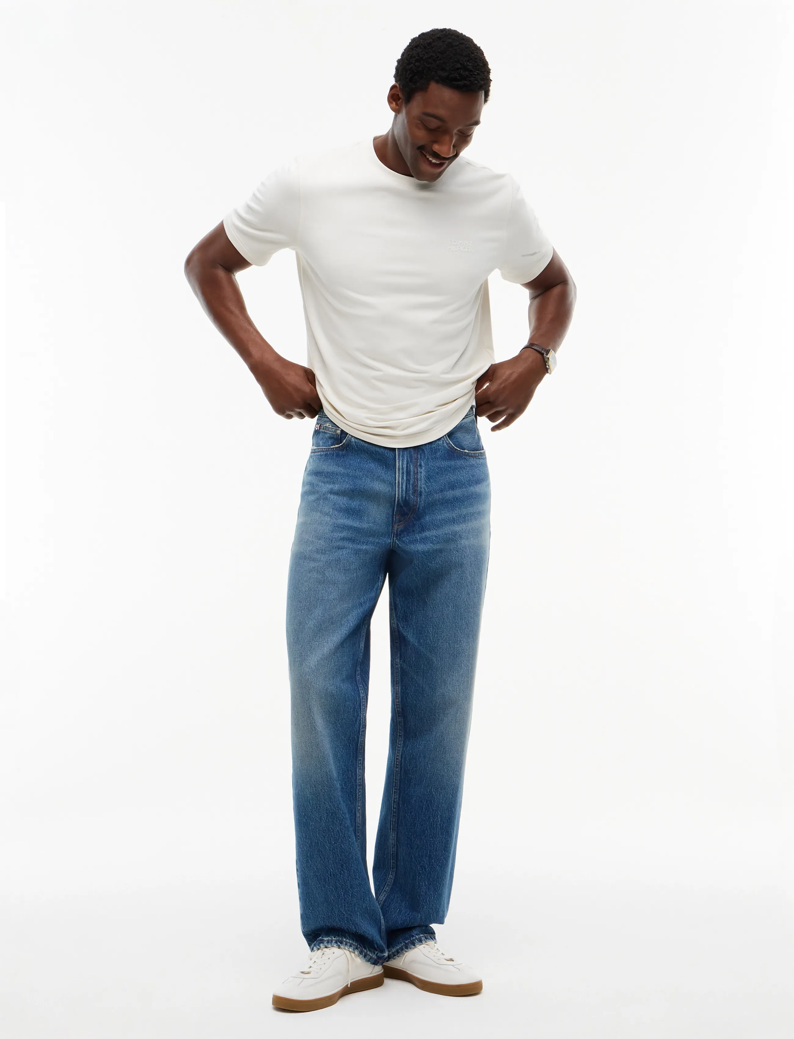 Tommy Hilfiger - RIVER RELAXED CHARLIE BLUE - loose jeans - charlie blue - 4