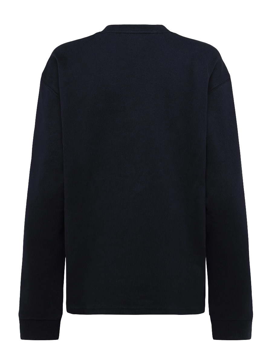 Tommy Hilfiger - GRAPHIC VARSITY POCKET LS TEE - langærmede t-shirts - navy blue - 1