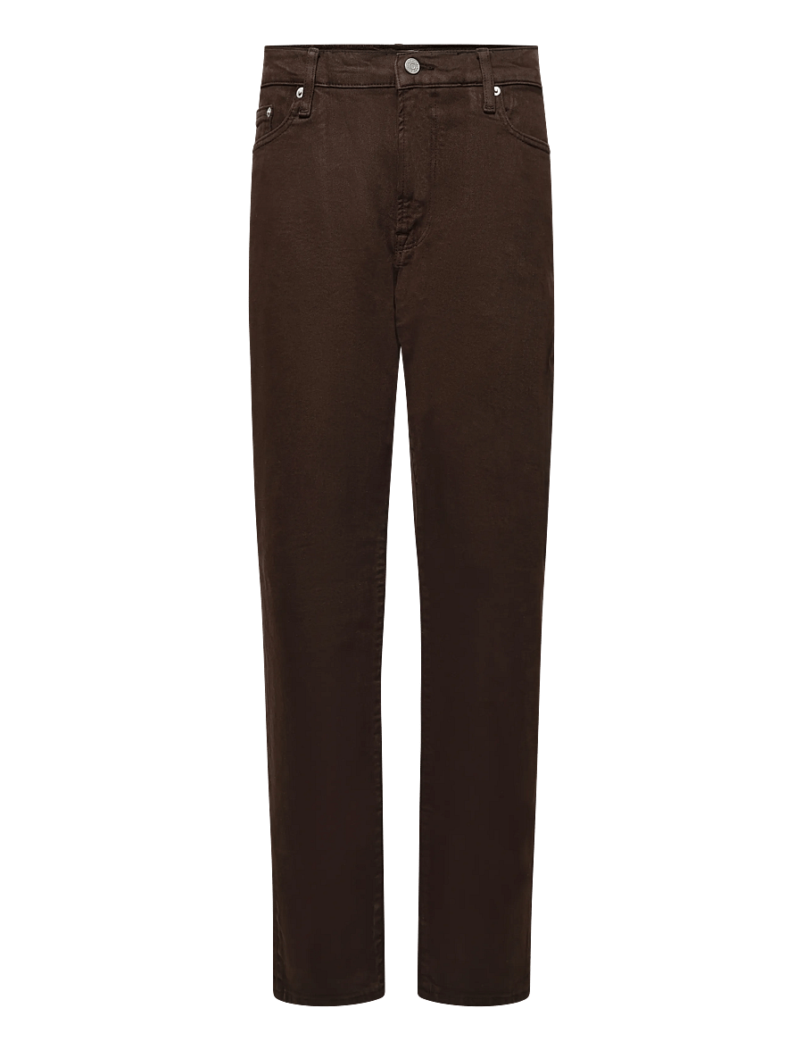 Tommy Hilfiger - DENTON SLIM STRAIGHT DC GMD - kitsad teksad - dark coffee - 1