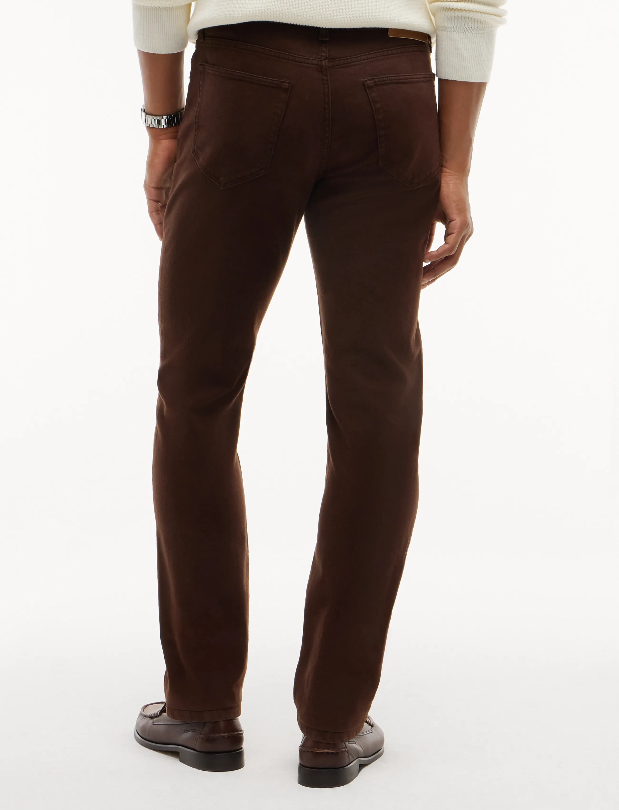 Tommy Hilfiger - DENTON SLIM STRAIGHT DC GMD - kitsad teksad - dark coffee - 3